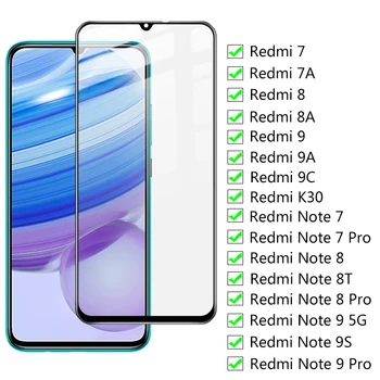 1-5 kom 9D Zaštitno staklo za Xiaomi Redmi Note 7 8 8T 9 5G 9S Pro Zaštitna folija za ekran za Redmi 7 8 8A 9 9A 9C K30 Staklo