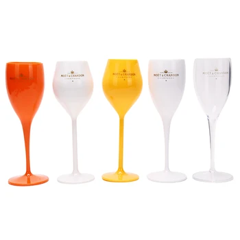 1 Kom. Tvorničke Veliko Plastične Čaše za vino PS Akril Plastične Čaše za PC Čaše za Šampanjac Večernje Čaše Možete postaviti LOGO