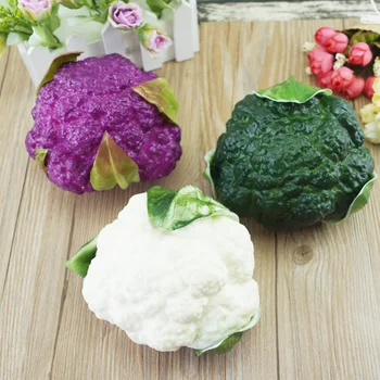 1 kom. Visoka imitacija umjetnog Lažni brokula model i umjetna plastična lažna imitacija brokula je povrće