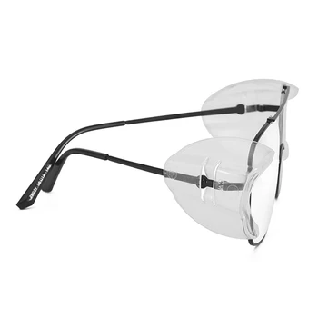 1 par Očiju Fleksibilne Prozirne Naočale Bočne Ploče Zaštitne Naočale Naočale 95% Zaštita Univerzalne Svjetla za Za Žene, Muškarce 50x45x20 mm