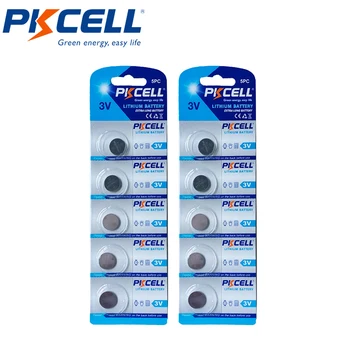 10 kom. Dugme Baterije PKCELL CR1216 3 Litij ćelija DL1216, BR1216, ECR1216, 5034LC, LM1216 Sati, Elektronske Igračke, daljinski upravljači