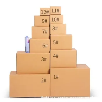 10 kom./lot 3 Kutija Od Valovite Papir Zrakoplov Karton Poklon Pakiranje Kutija Majica Pakiranje Tvrdi