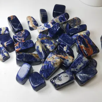 100 g Prirodnog содалита plava venoznu kamen home Dekor šljunka kvadratni energetski Kristal Kvarc Uzorak Minerala Akvarij Vrt