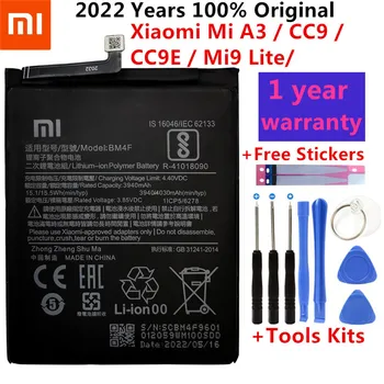 100% Originalni High-end XIAO MI Telefon BM4F 4030 mah Baterija za Xiao Mi A3 CC9 CC9e Mi 9 Lite Izmjenjive Baterije bateria