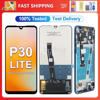 100% Testovi Visoke Kvalitete Za HUAWEI P30 Lite LCD Ekran Tableta Skupštine Nova 4E MAR-AL00 MAR-TL00 MAR-LX2 Popravak Dio