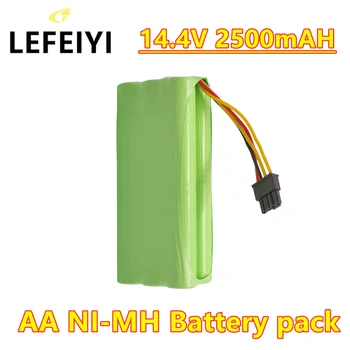14,4 v 2500 mah NI-MH punjive baterije 14,4 v AA Ni-mh Punjiva Baterija za X600 ZN605 ZN606 ZN609 za Подметания Robota Baterija R1-L081A L083B