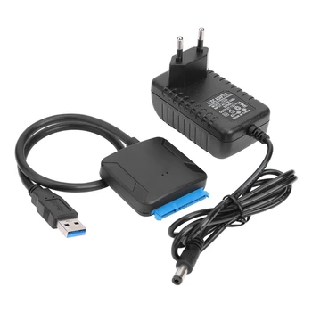 2,5/3,5 inča USB 3.0 Na SATA 3 SATA Kabel-USB Adapter za Pretvaranje Kabela Podrška za Vanjske HDD SSD Adapter za hard disk