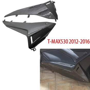 2 kom. Komplet Обтекателей od karbonskih vlakana, Vijci za karoserije Yamaha T-MAX tmax530 Tmax 530 2012-2016 donji bočni poklopac T-MAX530 ABS Plastika