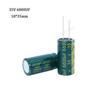 2 kom./lot 35 6800 uf 18*35 высокочастотный низкоомный aluminijski elektrolitski kondenzator 6800 uf 35 Na 20%