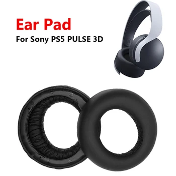 2 komada Visoka Elastičnost jastučići za uši Slušalice za Sony PS5 PULSE 3D Slušalice Uho Jastuk Mekana Spužva Poklopac Zamjena