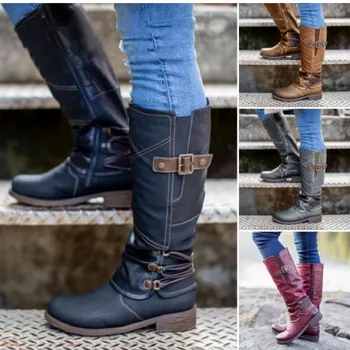 2020 godine, trendy ženske čizme, zimske Čizme Iznad koljena na visoku Petu, Kvalitetne Parhet, Udoban, s Trga vrhom, Visoke Čizme Do kukova, Botas Mujer