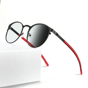 2021 Cijele Retro Dizajn Photochromic Naočale Za Čitanje Muškarci Žene Dalekovidnost Diopters Presbyopia Vanjski Naočale +0.25 +1.0 +1.5 +2
