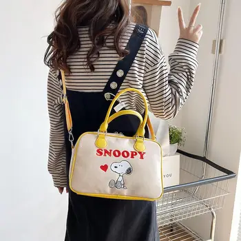 2022 Novi Snoopy Crtani Slatka Korejski Trg Torba na Rame Kawaii Anime Moderan Svakodnevni Ručni Torba preko Ramena Kawaii Torba za Djevojke Igračka Na Poklon