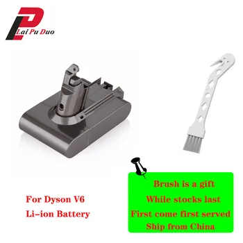21,6 U 2200 mah/3000 mah/3500 mah za Dyson V6 DC62 DC58 DC59 SV07 SV09 SV03 Zamjena Usisivač Litij Baterija