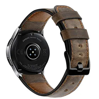 22 mm remen Za sat samsung Galaxy watch 3 46 mm remen Gear S3 frontier/Amazfit pace Narukvicu od prave kože Huawei gt 2-2e-pro