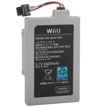 3,7 U 3600 mah ARR-002 Punjiva Baterija za Nintendo Wii U Gamepad Smjenski Baterija