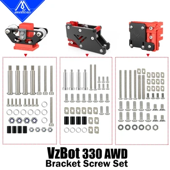 3D pisač Mellow CNC VzBoT 330 AWD Aluminij nosač motora AWD i portal za vijke na osi Y U komplet sadrži titanskih vijaka