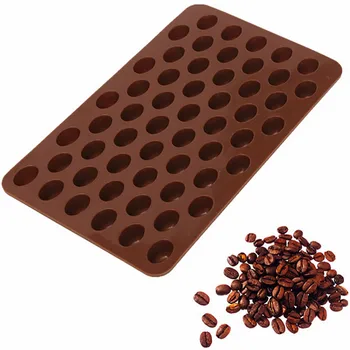 3D Čokolada Kave Obrazac Za Pecivo Ukras Čokolade Torta Slastice 55 Šupljine Kalup DIY Kuhinjski Kalupi Za Pečenje Alati