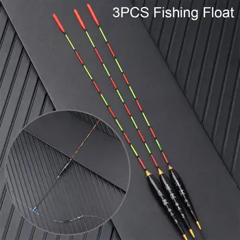 3pcs Ribolov Plovkom Drveni Fluorescentno Float S Visokom Osjetljivošću Sjajni Float S Natpisom Bold Ribolov Jednostavan Float Ribolov Pribor