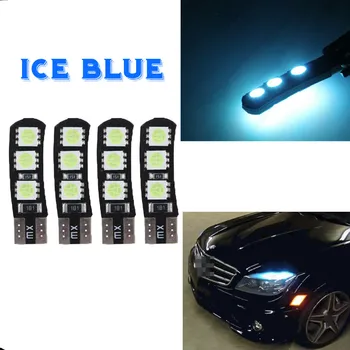 4 Ledene Plave led siguran-vatra Lampe za Obrve I Kapke Za Mercedes F-Benz W204 C300 C350 Ledene Plave Za Obrve I Kapke, Auto Oprema