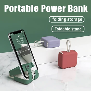 4000 mah Portable Power Bank 5 W Brzo Punjenje Vanjska Baterija Za Iphone Huawei Xiaomi Pack Mini Mobilni Telefon Bežični Powerbank