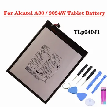 4080 mah TLp040J1 Tablet Baterija Za Alcatel A30 Tablet 9024 W Tablet PC baterija baterija baterija baterija Baterija + Alata