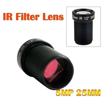 5 Megapiksela Objektiv Akcijske kamera 5MP 25 mm M12 IR-Filter 1/2 