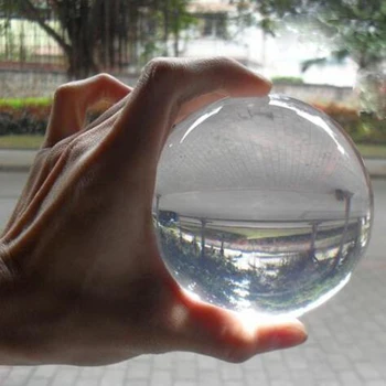 60/70/80/90/100 mm Crystal Ultra Prozirni Akril Loptu Manipulacije Kontakt Žongliranje Trikove je Iluzija besplatne de magia djeca