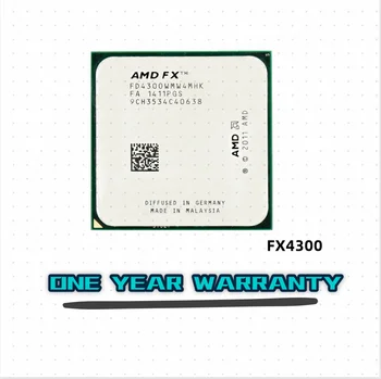 AMD FX serija FX4300 3,8 Ghz Quad-core Procesor FX 4300 FD4300WMW4MHK 95 W Utor AM3 +