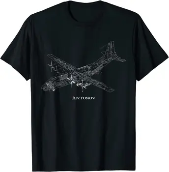 Antonov An-225 Zrakoplov Zračna Luka Aviator Leta Potrepštine Muška T-Shirt Kratki Dnevni Majice Od 100% Pamuka