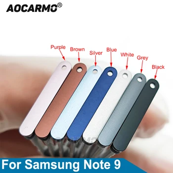 Aocarmo Za Samsung Galaxy Note 9 N960 N960F Note9 Dvostruka Ladica Za Jednu Sim Karticu u Utor Za Držač microSD Pomoćni Dio