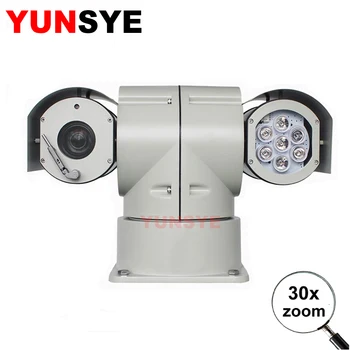 Auto PTZ YUNSYE 1080P 5MP AHD CVI TVI CVBS smart ptz kamera, brzi 30-širokokutni optički zoom IR 100 m vanjski video nadzor RS485