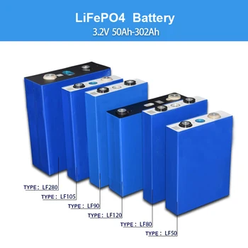 Baterija 3,2 u 50ах-280ах ЛиФеПО4 za solarne baterije fosfata litij-ionska i skladištenje energije