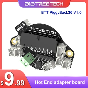 BIGTREETECH BTT PiggyBack36 V1.0 Naknada Adapter Za Hotend 36 mm 42 mm Stepper Motor Ekstruder Ender 3 Ažuriranje Detalja 3D pisača