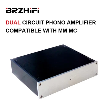 BRZHIFI Audio Hi-FI Potiska Phon-Pojačalo, Kompatibilan S gramofon MM MC Sound Amp Amplificador Za Kućno Kino