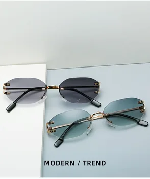 Cartier ultra moderne male naočale, neobične sunčane naočale uv400 u Europi i Americi, u istom stilu, da i slavnih