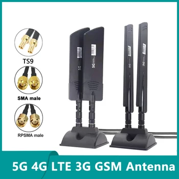 Cijena po Cjeniku proizvođača 2 * 2 5G 4G LTE i 3G GSM Antena Omni Eksterna WiFi Antena za Bežičnu vezu Rutera CPE Pro s Magnetskim Osnova TS9 SMA