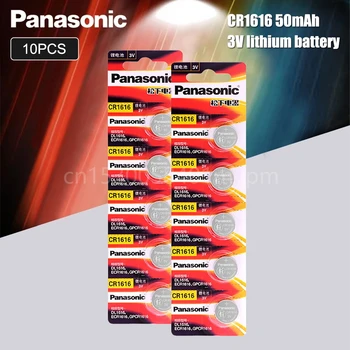 CR1616 10 kom. Dugme Baterije za Kovanice Panasonic 100% Original cr 1616 3 Litij baterija DL1616 ECR1616 LM1616