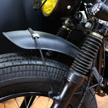 Crna Moto Retro Prednje Krilo Moto zaštitni lim Univerzalna Zaštitna Navlaka za Harley Honda Yamaha Suzuki Cafe Racer