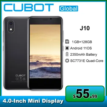 Cubot J10 Mini-telefon 4,0 