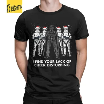 Disney Muškarci Star Wars Vader Padobranac Nedostatak Pozdrav Božićno Ženska T-Shirt Majica Kratki Rukav Majica Sa Po Cijeloj Površini Ženska T-Shirt Harajuku