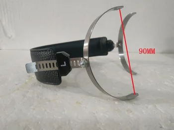 DIY Potpuno Metalik slušalice za glavu zraka Metalni glavu zraka оголовье 73 mm 85 mm 95 mm 100 mm 105 mm 110 mm 115 mm 120 mm