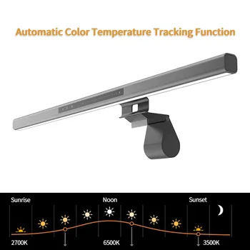 E-kong Smart Eye Protect Neutralizira Plavo Svjetlo Lampe za Računalni zaslon Viseći svijećnjak Automatsko praćenje temperature boje