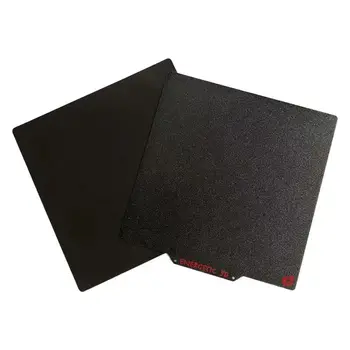 ENERGIČNA običaj Gavran 2,4 350x350 mm sa Crnim plastificiran Teksturom i Gladak PEI Opružni Čelik List Tiskane Ploče + Magnetna Naljepnica