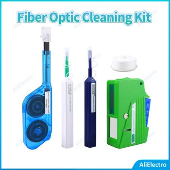 Fiber-optički Set Za čišćenje Optičkog Pročišćivač Ručka 2,5 mm LC MU 1,25 mm Kutija za čišćenje Strani Vlakana i MPO datoteka/MTP Pročišćivač besplatna dostava