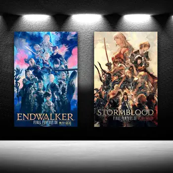 Final Fantasy XIV Endwalker Profesionalne Proizvode Dekorativne HD Slikarstvo Ispis Na Platnu Zid Umjetnost Dnevni boravak Plakati Spavaća soba