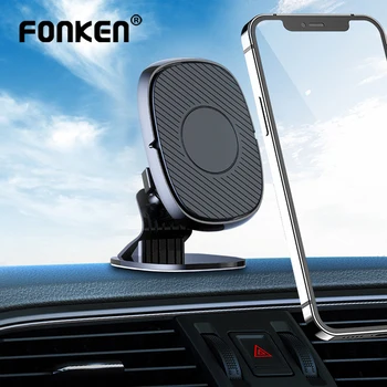 FONKEN Ploča Nadzorna Ploča Magnetski dizajnerski Držač za 360 Stupnjeva Magnet Nosač Mobilnog Telefona Stalak Za iPhone 13 Xiaomi Huawei Samsung