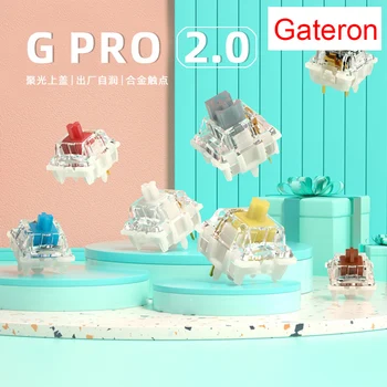 GATERON GPRO2.0 Prekidač Žuto Crveno Smeđa Prekidač Mehanički Prekidač Tipkovnice GK61 GK6