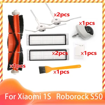 Glavne Četke HEPA filter za Xiaomi Roborock S50 S5 S6 S55 1S Xiaowa E25 E35 dijelovi za usisivač prednji kotačić