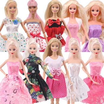 Haljina Za Barbie Lutke, Smještaj za mladence Plinsko San haljinu, Popularni Casual Stil Za lutke Barbie 11 inča 26-28 cm, Pribor, Odjeću za Barbie